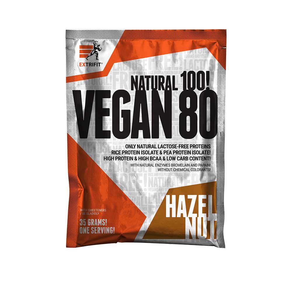 Протеин Extrifit VEGAN 80 орех 35 г - фото 1