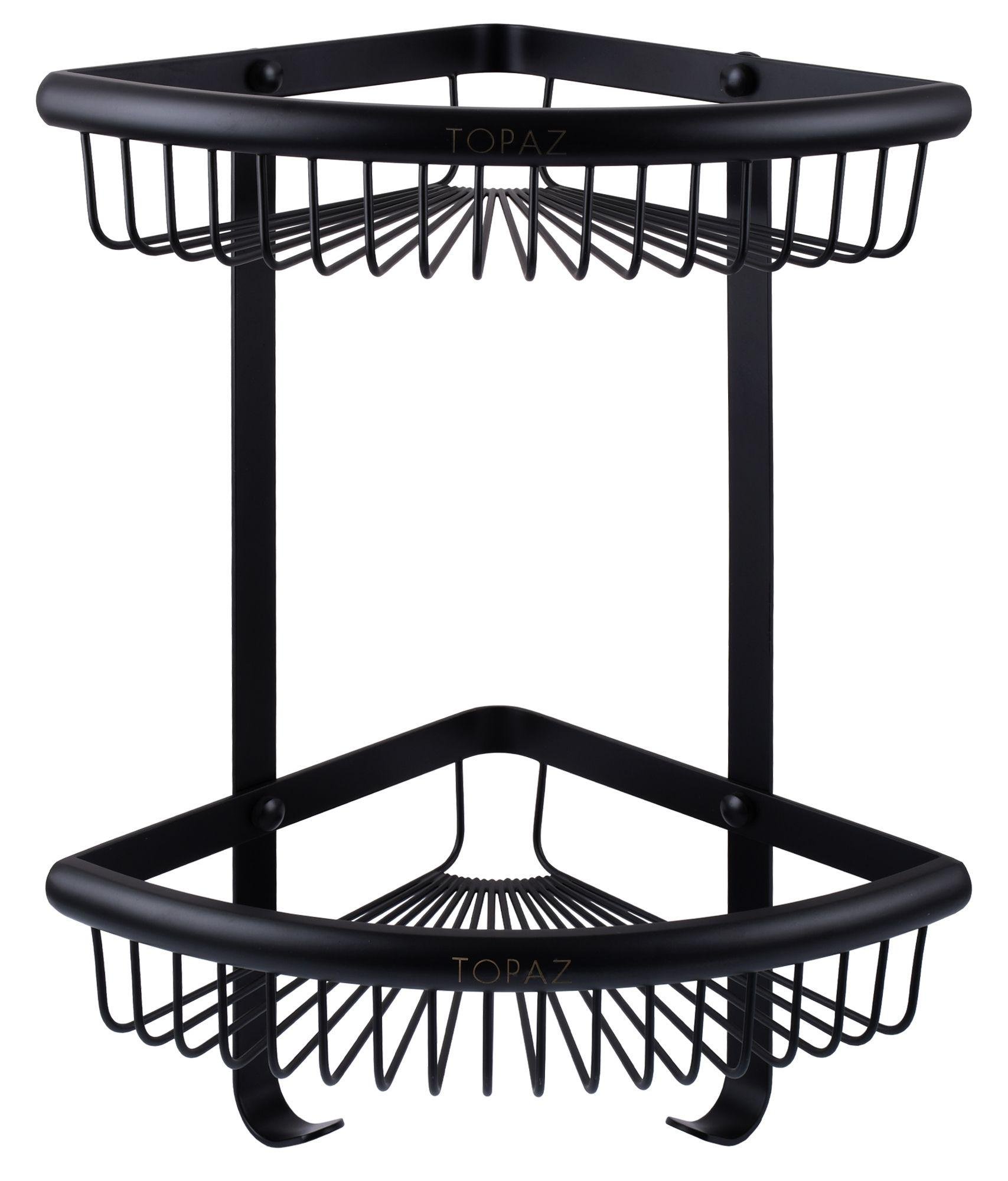 Полка угловая TOPAZ TKB-4115-2-BL двойная