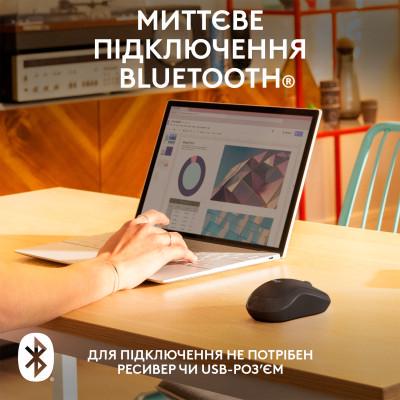 Компьютерная мышка Logitech M240 Silent Bluetooth Graphite (910-007119) - фото 3 Компьютерная мышка Logitech M240 Silent Bluetooth Graphite (910-007119) - фото 3