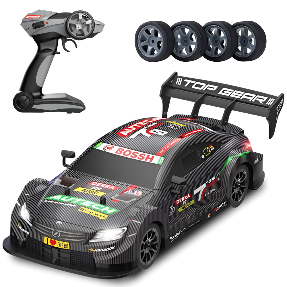 Машинка дрифтовая JoyPro DC199AX1 на радиоуправлении для детей и взрослых Черный (6871f44b) - фото 1