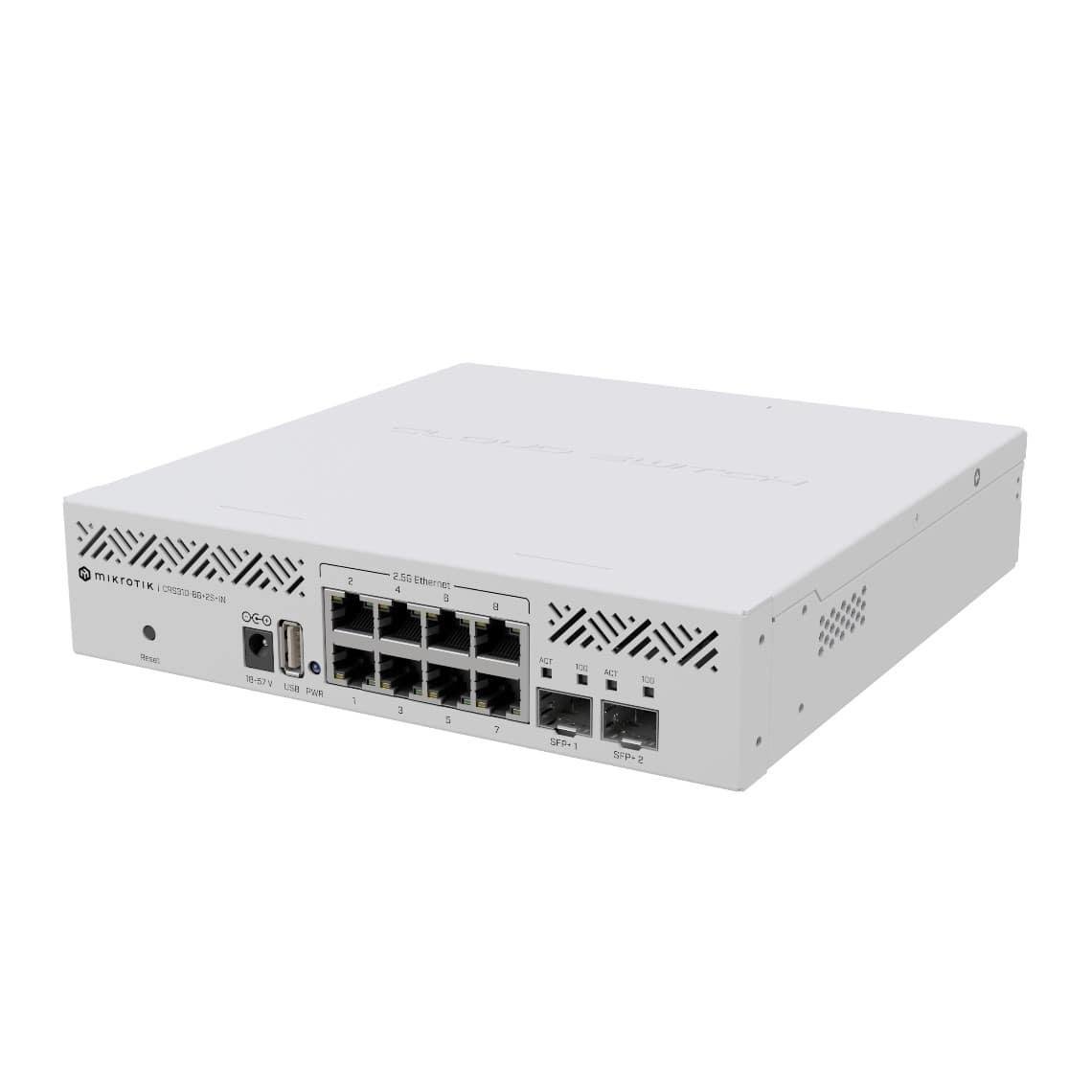 Коммутатор MikroTik CRS310-8G+2S+IN