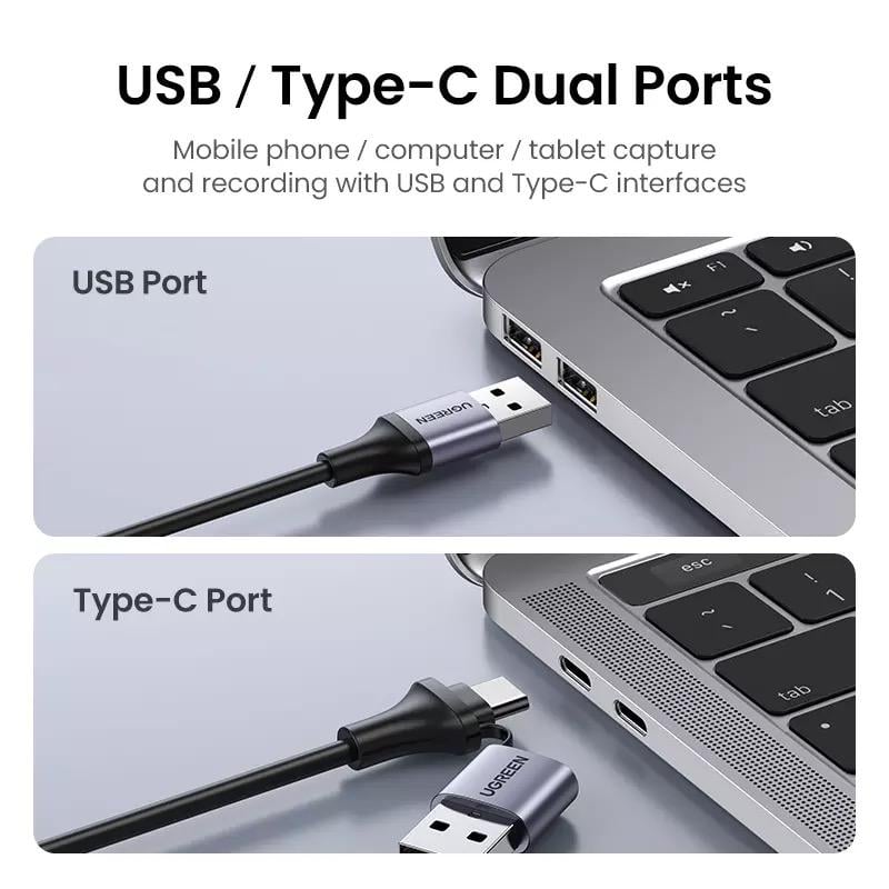 Конвертор сигнала UGREEN CM489 HDMI to USB-C (40189) - фото 11