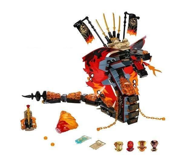 Конструктор Ninjago Ікло Вогню 40 см 505 деталей (528)