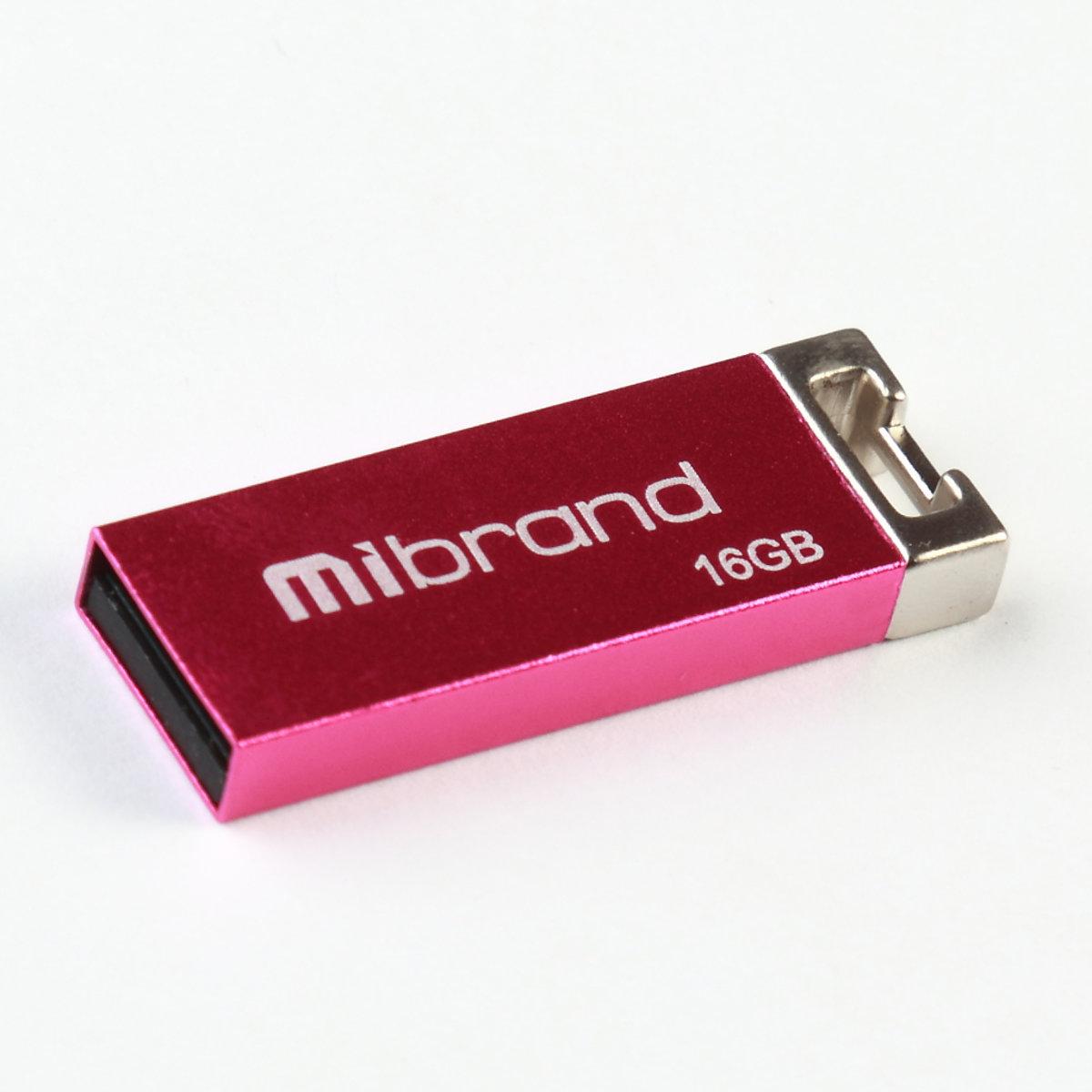 Флеш для ноутбука Flash Mibrand USB 2.0 Chameleon 16Gb Pink (MI2.0/CH16U6P)