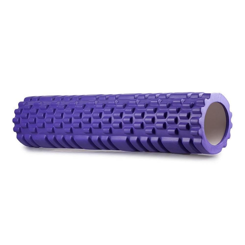 Массажный роллер EasyFit Grid Roller 60 см v.3.1 Фиолетовый (EF-2037-V) - фото 1