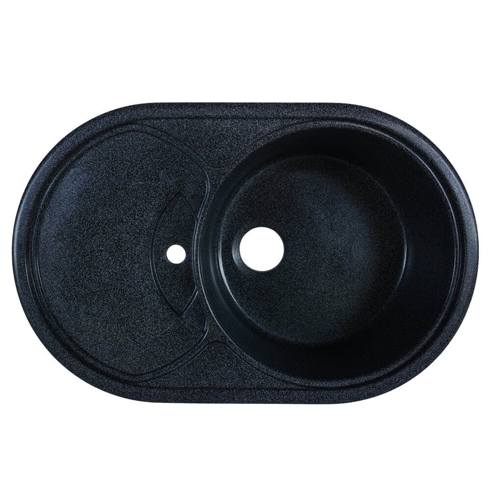 Мойка кухонная Platinum Lira 7750S Графит (20933) Мойка кухонная Platinum Lira 7750S Графит (20933)