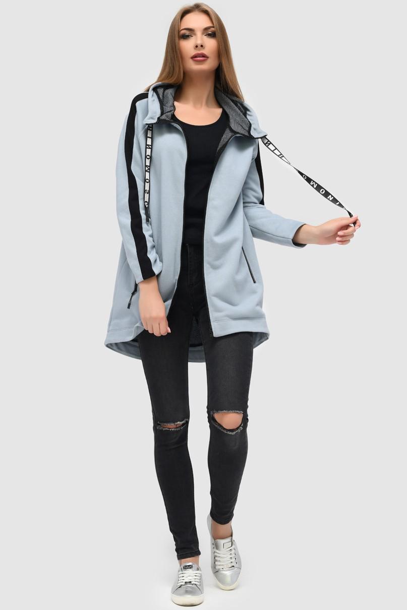 Спортивная кофта Carica SV-7578-11 XS Серо-голубой (2000002247814)