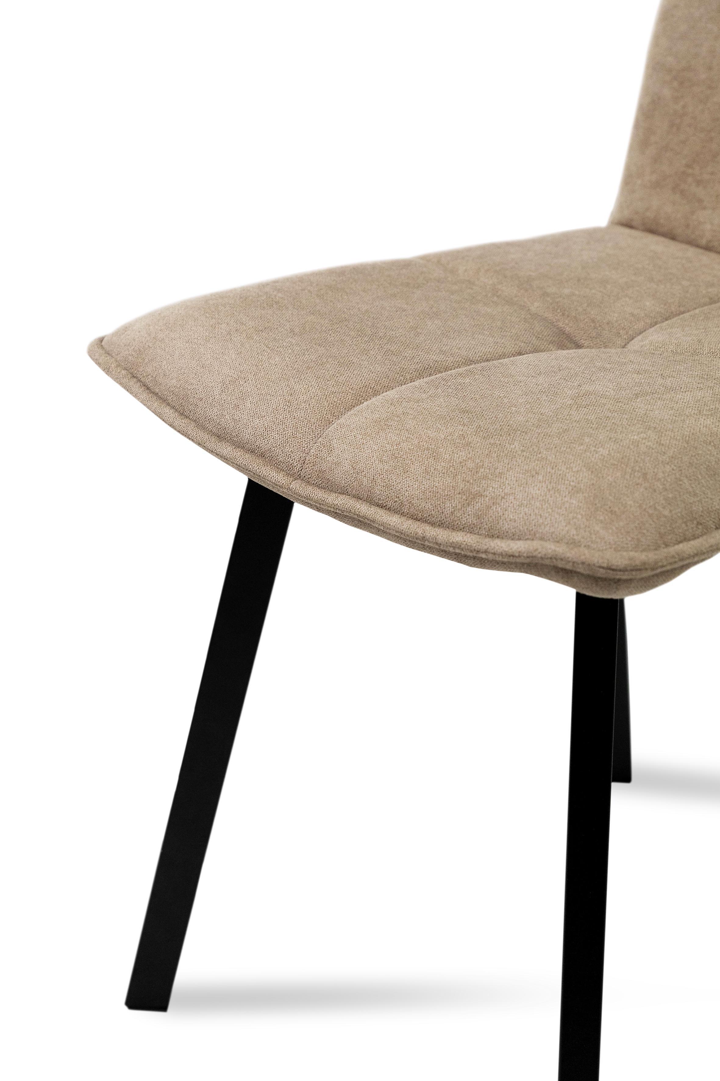 Стілець для кухні та вітальні Фіджи Тетріс 440х830х530 мм Чорний/Коричневий (GAА0056044) - фото 7 Стілець для кухні та вітальні Фіджи Тетріс 440х830х530 мм Чорний/Коричневий (GAА0056044) - фото 7