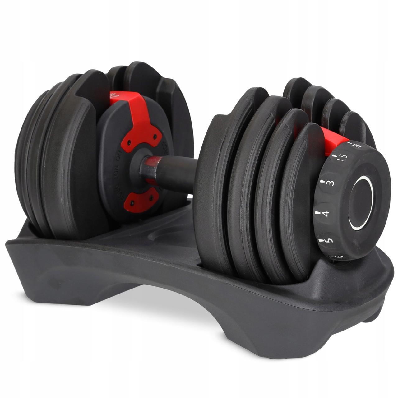 Гантель с регулируемым весом 4fizjo Premium 1,5-16 кг (P-5907739319197)