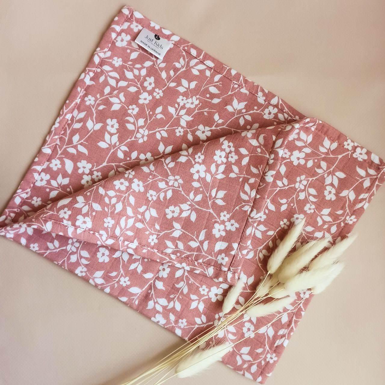 Муслиновое полотенце Just Kids 30x50 см Розовый (dbc0fd9a) - фото 3 Муслиновое полотенце Just Kids 30x50 см Розовый (dbc0fd9a) - фото 3