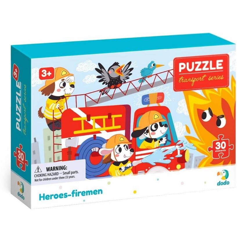 Пазл Trefl Dodo Герої пожежні 300372 3-4 роки 30 елементів в коробці (4820198243081)