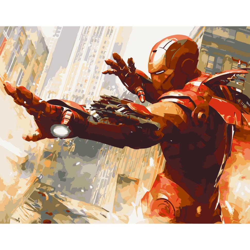 Картина за номерами ART CRAFT Iron man 16007-AC 40x50 см (RLT29215)