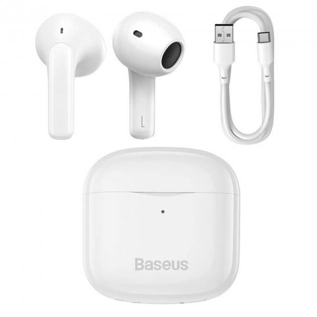 Наушники Baseus E3 True Wireless Earphones Bowie IP64 BT5.0 35/300мAh 5H Location OTA (NGTW080002) - фото 5