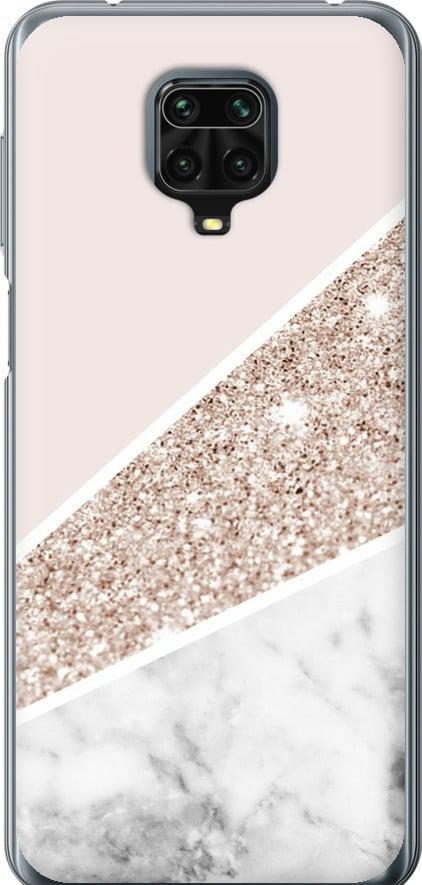 Чехол на Xiaomi Redmi Note 9S Пастельный мрамор (4342t-2029-42517)