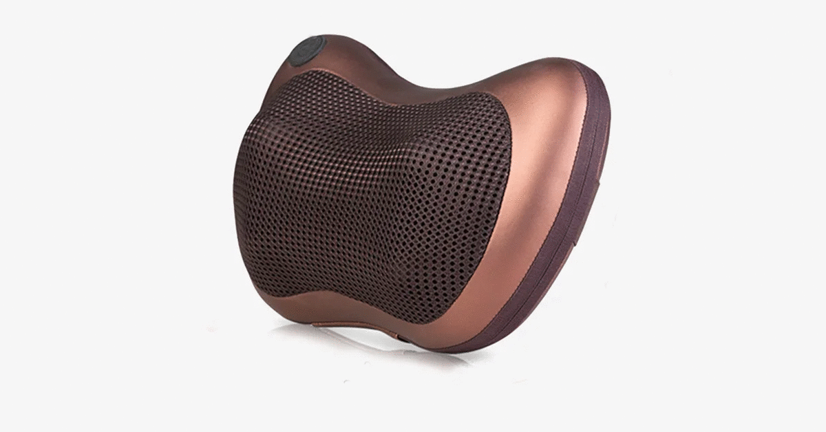 Подушка масажна Massage Pillow QY-8028 для шиї і спини