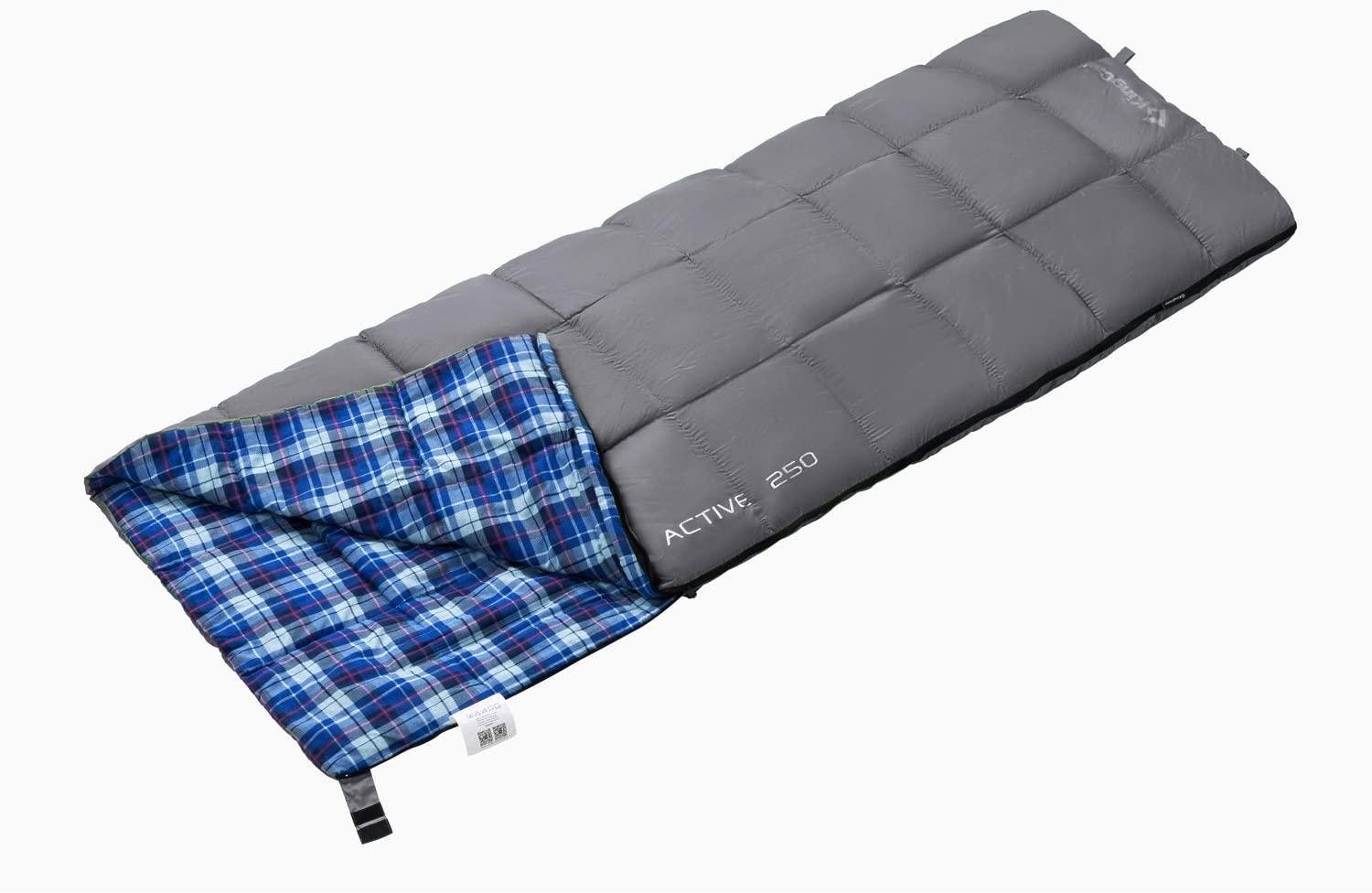 Спальний мішок KingCamp Active 250 KS3103 Right Grey (52157)