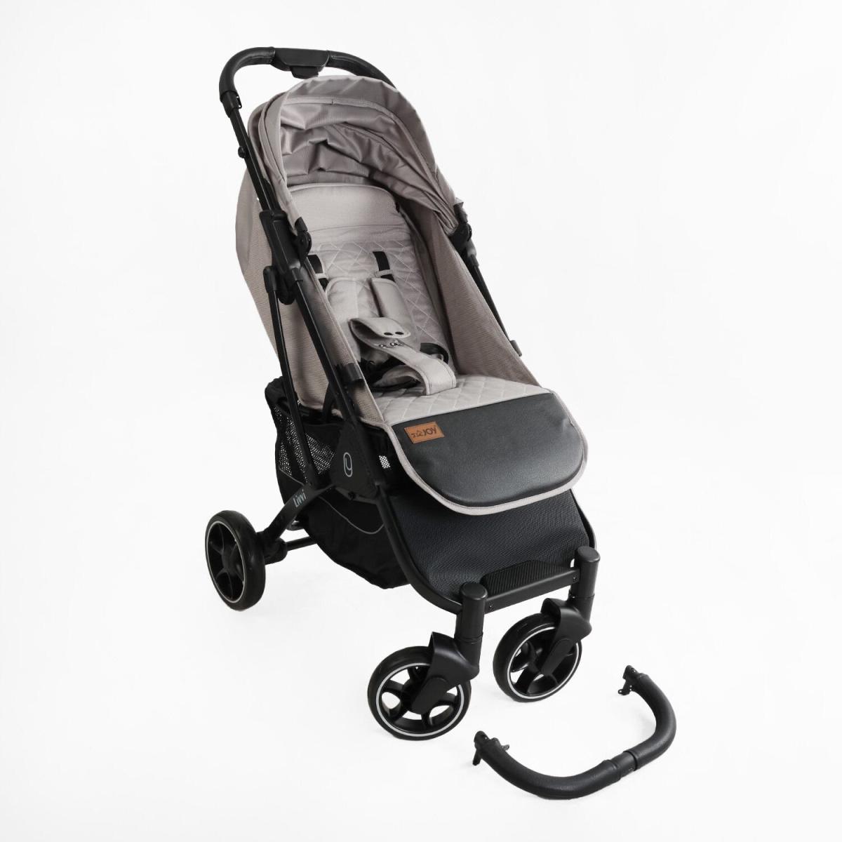 Коляска дитяча прогулянкова Joy Livvi Сірий (LV-09257) - фото 3