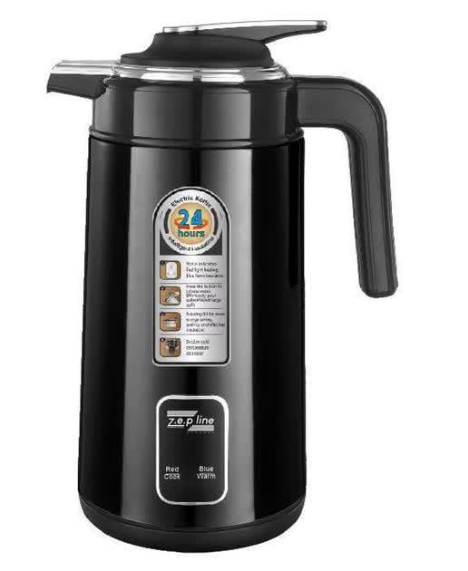 Электрочайник-термос Zepline ZP-123-R 3 л 2200 Вт Черный (30151349)