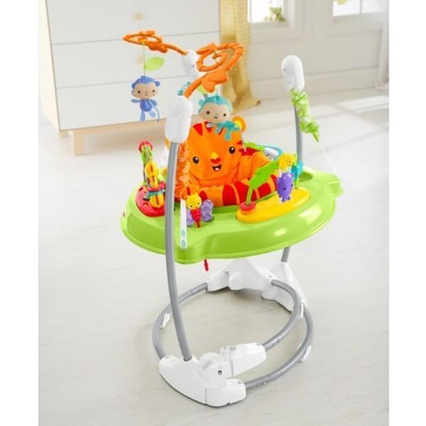 Прыгунки Fisher Price Тропический лес (CHM91) - фото 5 Прыгунки Fisher Price Тропический лес (CHM91) - фото 5