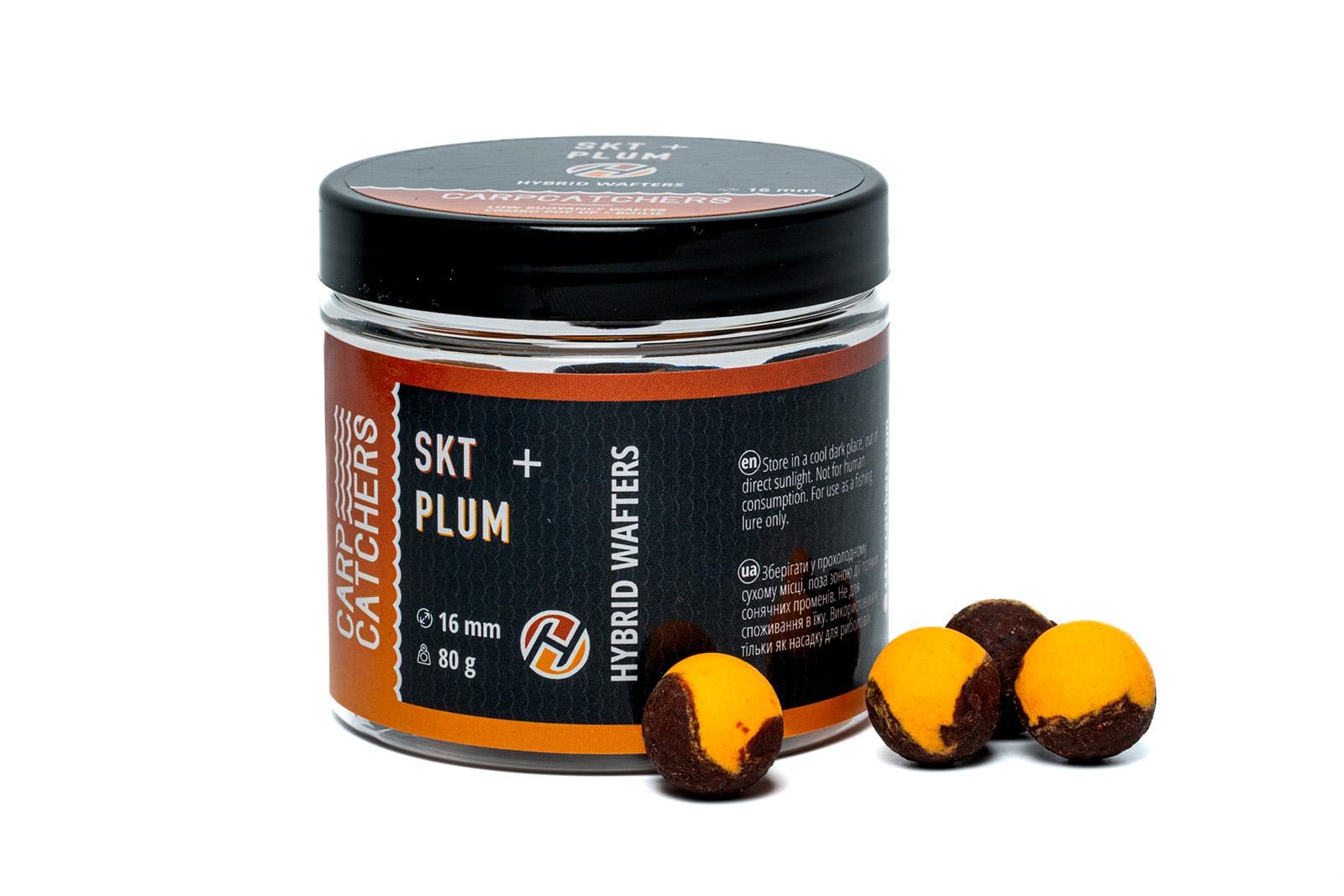 Бойлы Hybrid Wafters Carp Catchers SKT&Plum 16 мм