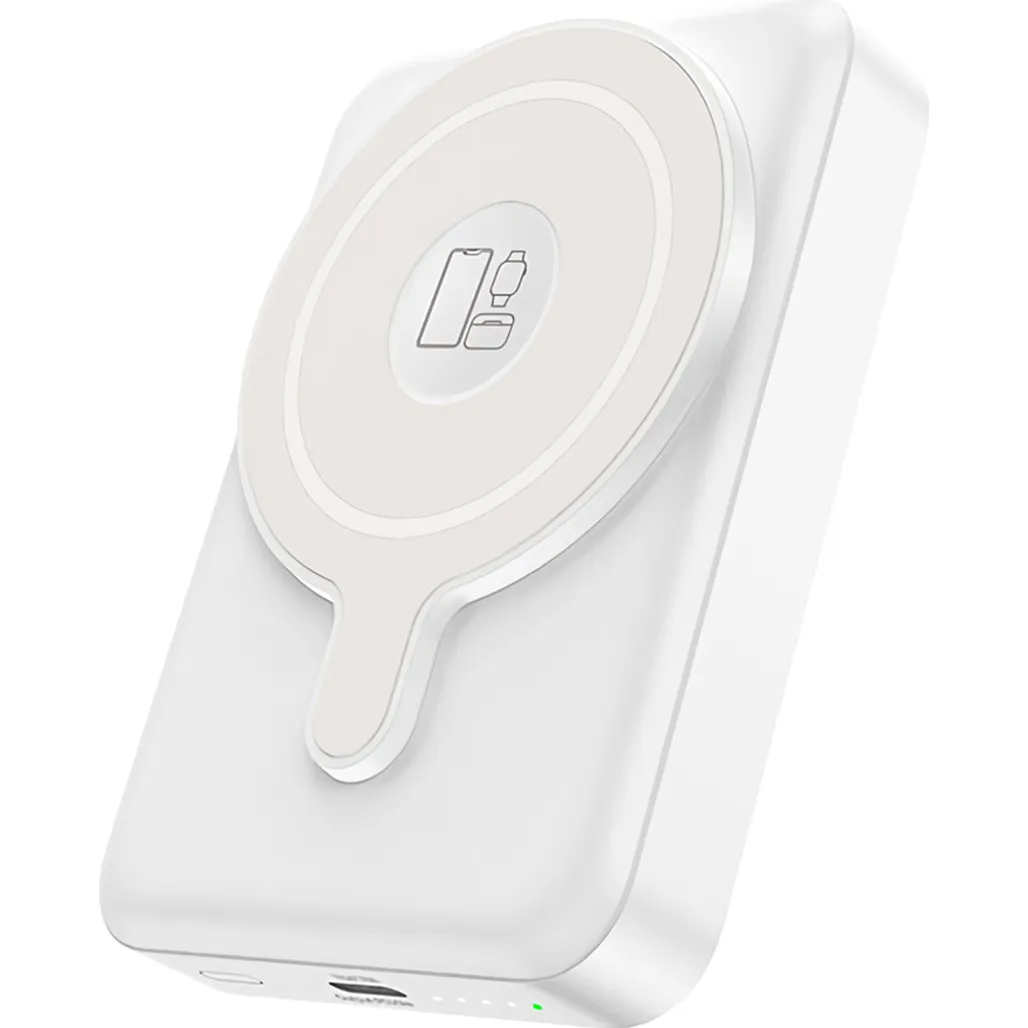 Зовнішній акумулятор Hoco Q11 Expressar 3-in-1 10000 mAh 20W White (777799)