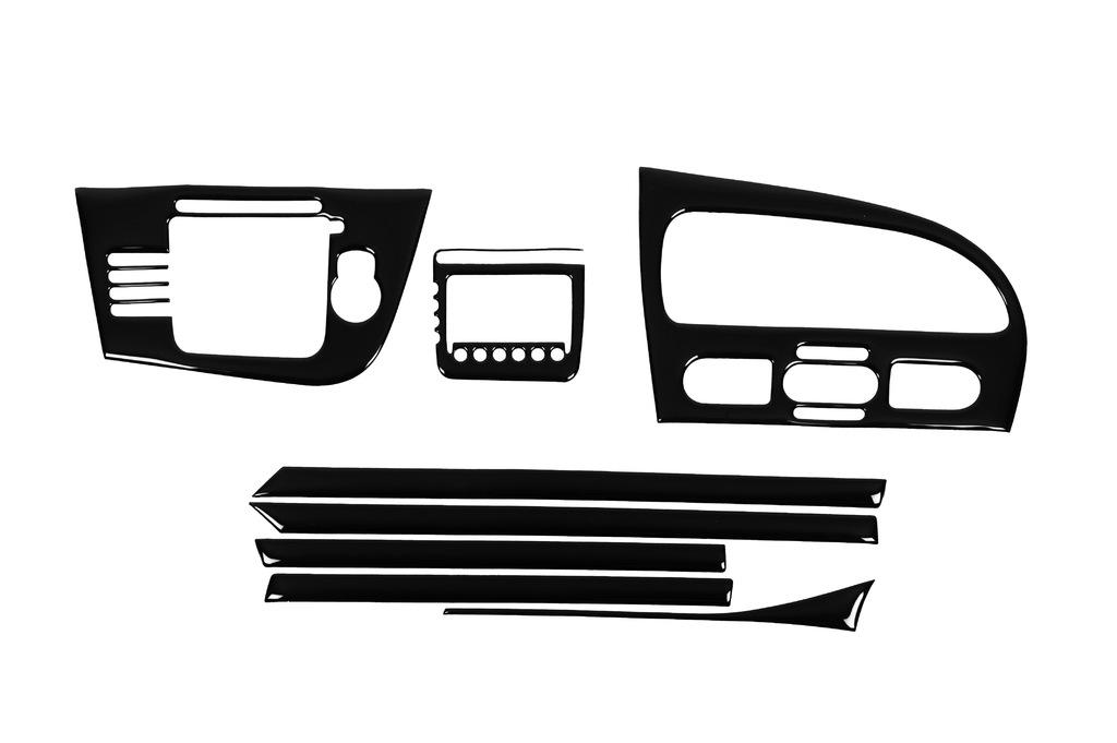 Накладки на панель Черный Meric для Seat Leon 2005-2012 гг. Черный