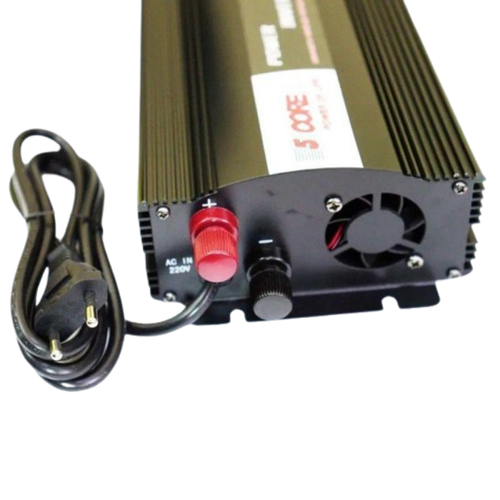 Преобразователь напряжения 5 CORE Power Inverter UPS/CHARGE-PS-1300 1300W 12V AC/DC - фото 4