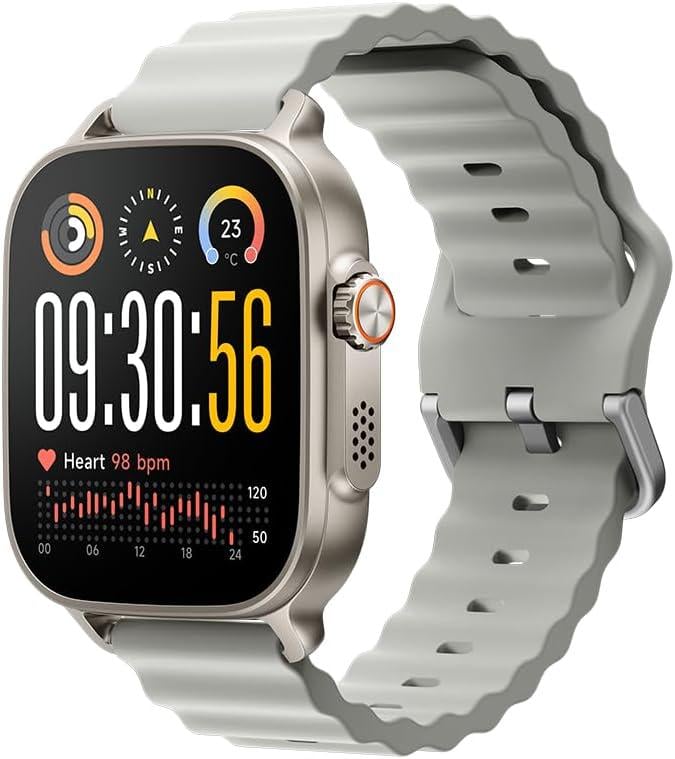 Смарт-часы Realme watch 5 Titanium Silver 1,97" AMOLED (2-03)