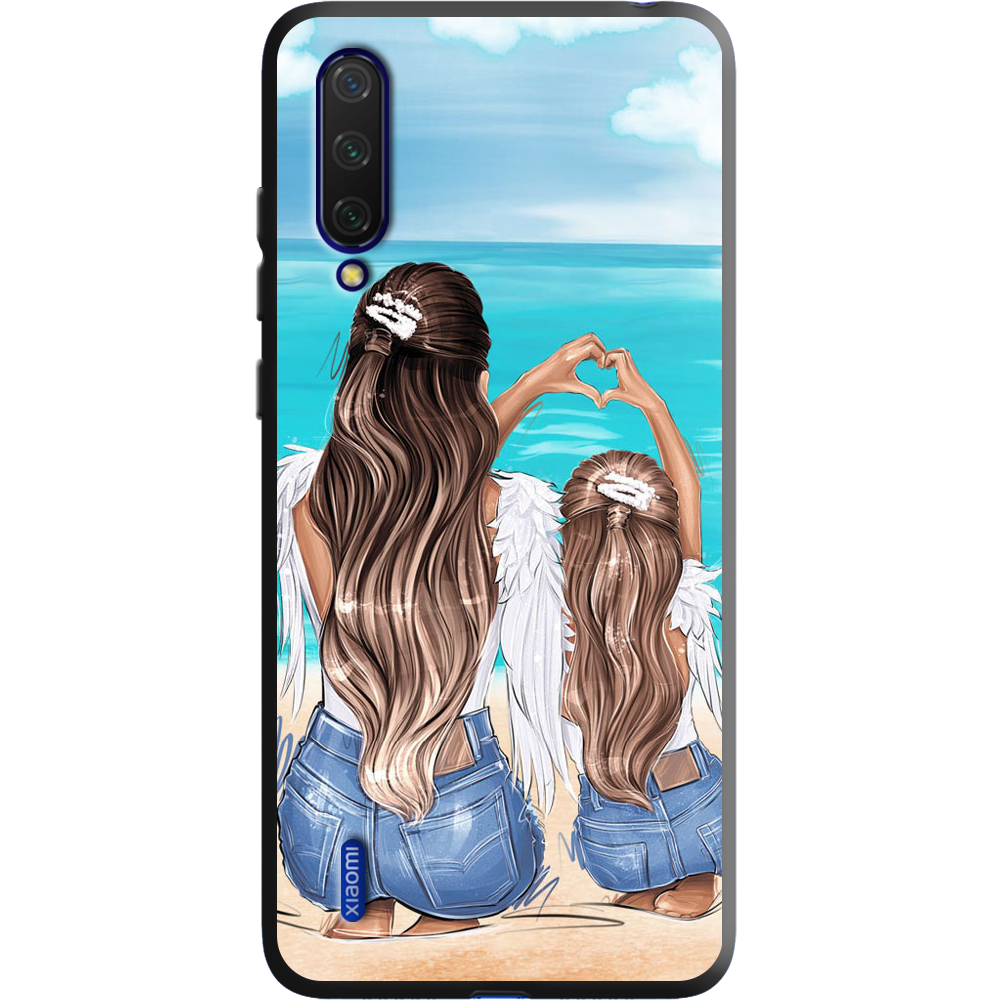 Чехол BoxFace Xiaomi Mi 9 Lite Family Vacation Черный силикон (38311-up2380-38694)