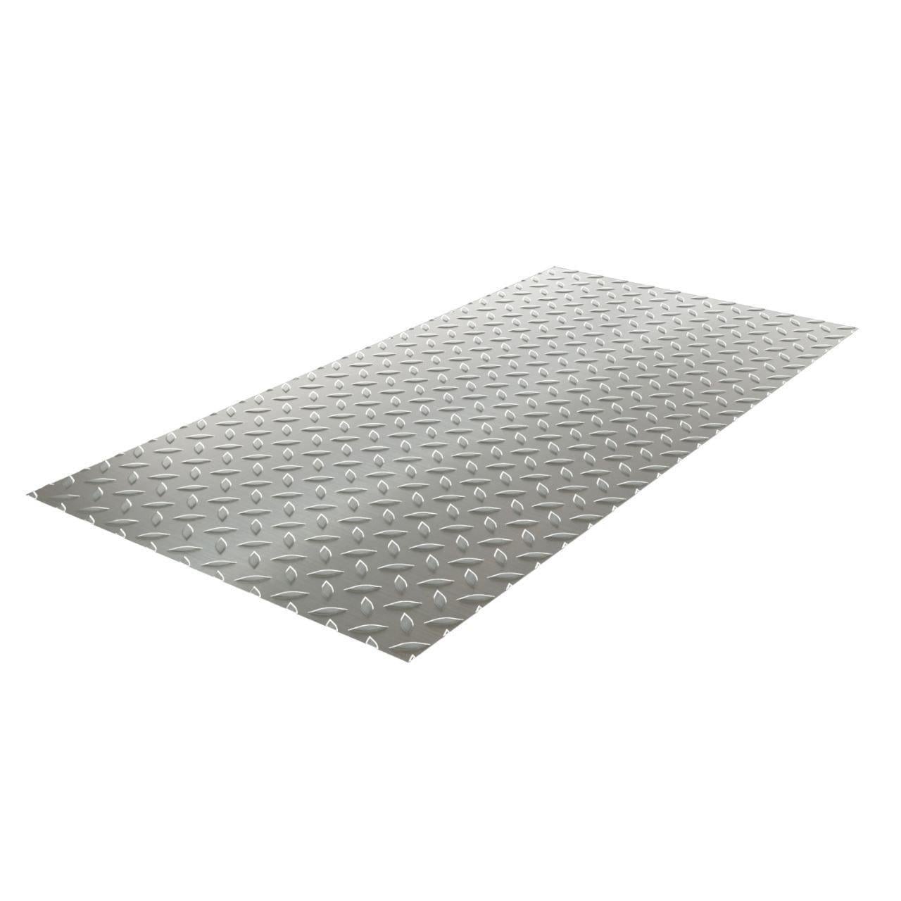 Лист нержавеющий рифленый AISI 304 2В матовый 1500х500 толщина 3,0 мм пищевой (2300735054/К0972)