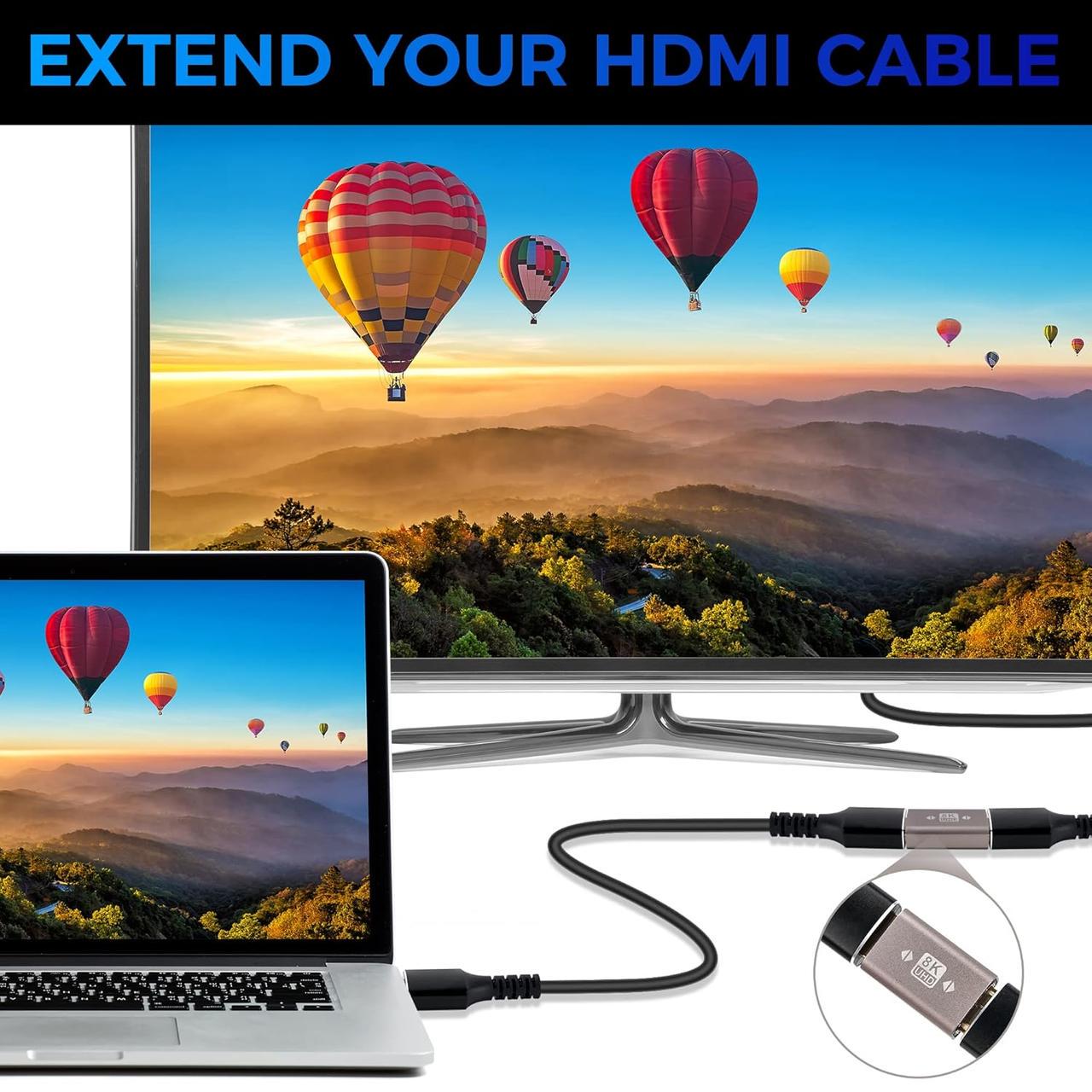 Повторювач для кабелів I-Taki 2.1 HDMI 8K гніздо HDMI A-гніздо HDMI A ADA-HDMI2.1-FF 1 шт. (000049338) - фото 5 Повторювач для кабелів I-Taki 2.1 HDMI 8K гніздо HDMI A-гніздо HDMI A ADA-HDMI2.1-FF 1 шт. (000049338) - фото 5