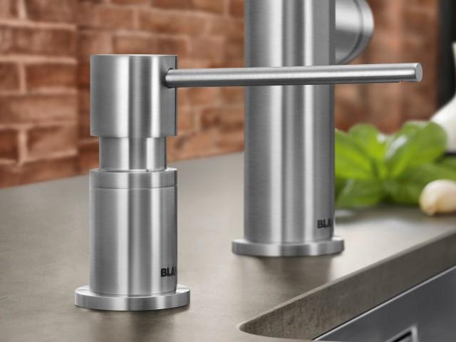 Дозатор Blanco Torre PVD STEEL (526430) - фото 3 Дозатор Blanco Torre PVD STEEL (526430) - фото 3