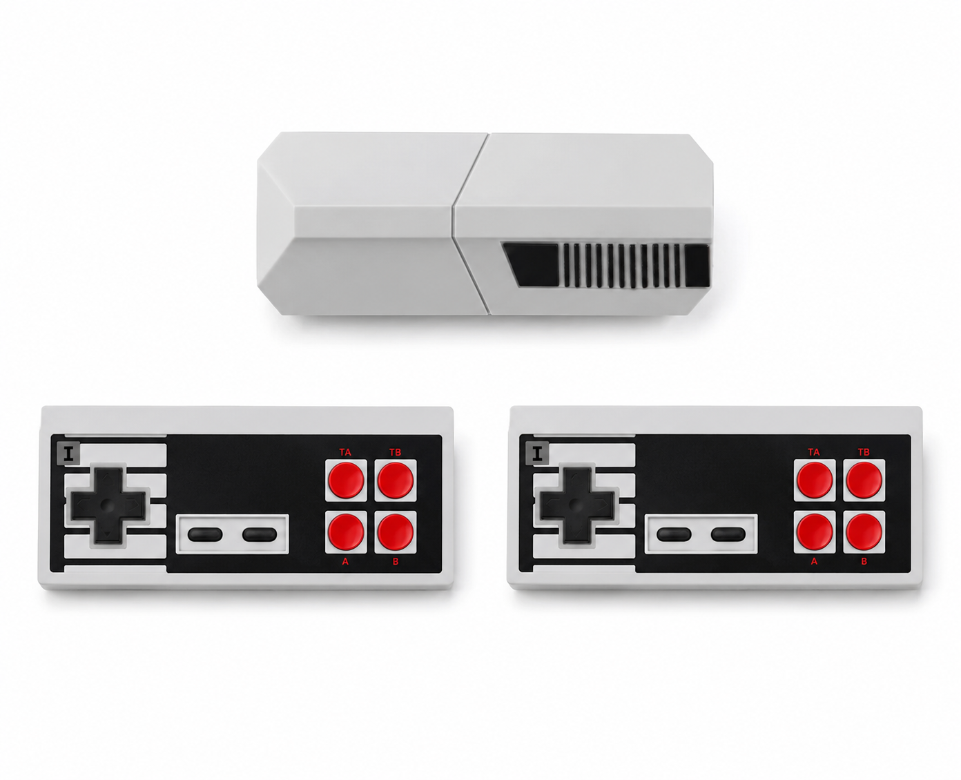 Ігрова приставка Data Frog Dendy Y2 Pro AV тюльпани White/Black