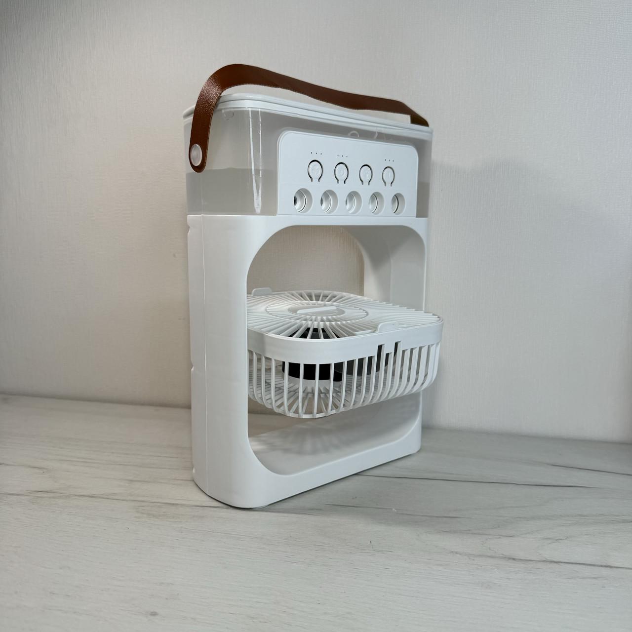 Вентилятор зволожувач повітря 3в1 Білий - фото 8 Вентилятор зволожувач повітря 3в1 Білий - фото 8