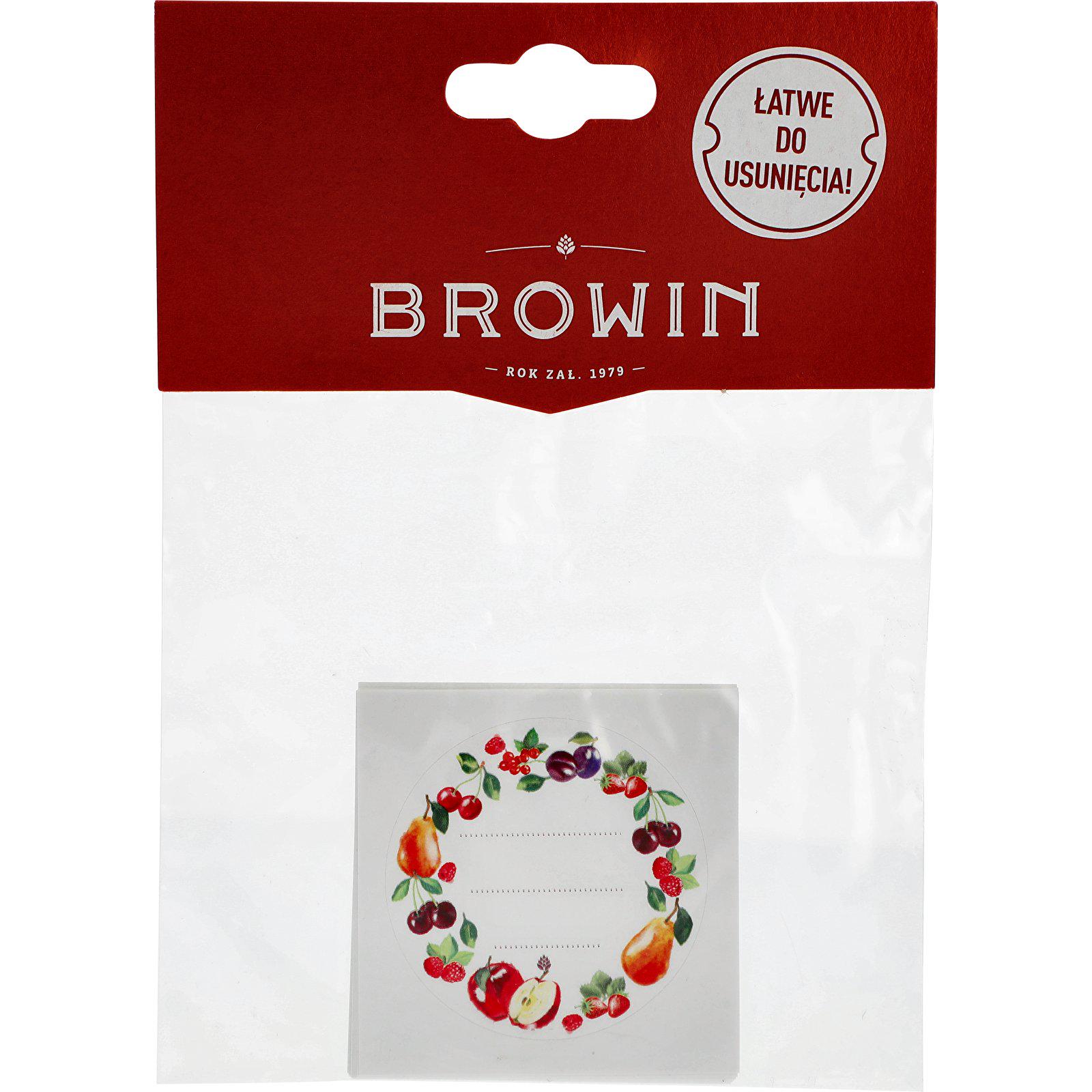 Этикетки для консервации Browin круглые 50 мм 20 шт. - фото 4 Этикетки для консервации Browin круглые 50 мм 20 шт. - фото 4