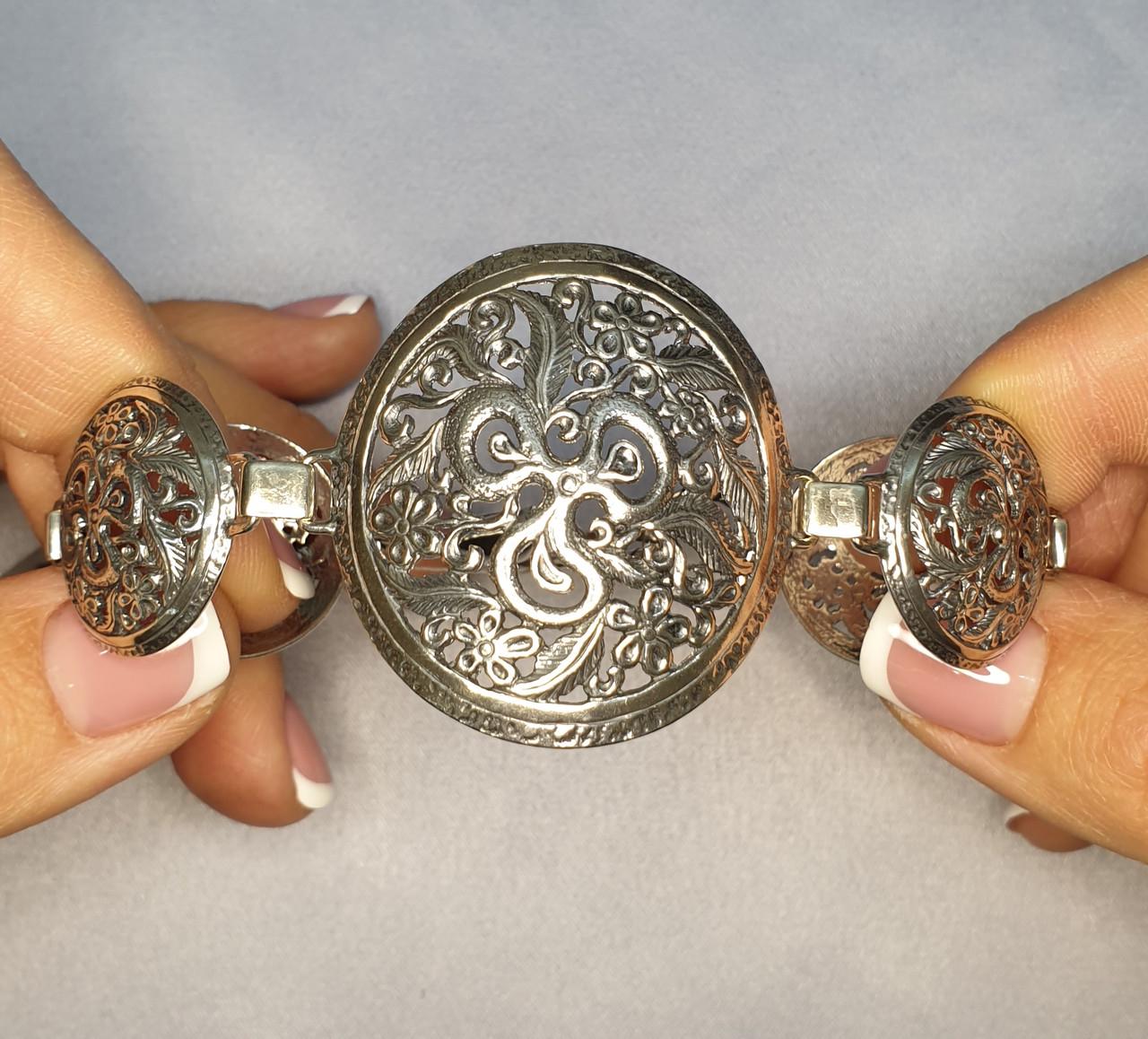 Браслет серебряный р. 19-21 24,17 г