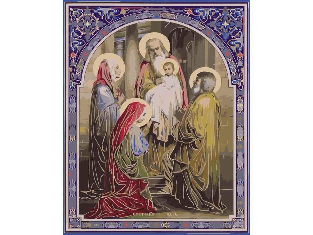 Картина по номерам Strateg Сретение Господне 40х50 см (SY6701)