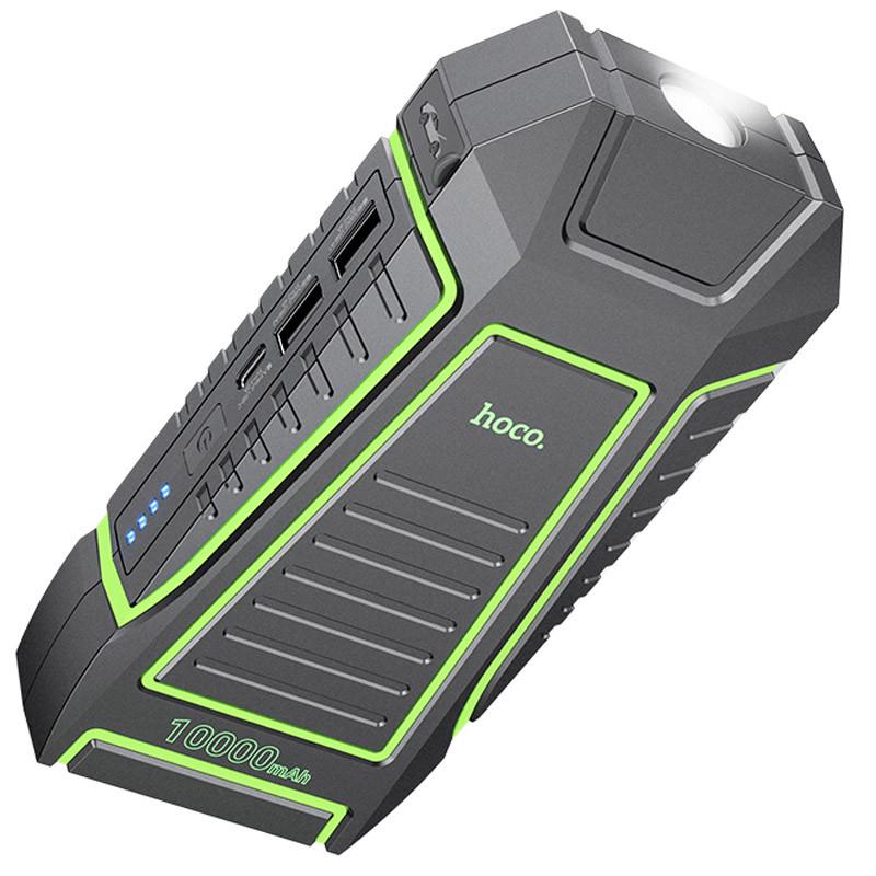 Пусковое устройство для автомобиля Hoco QS1 Spring Car Jump Starter 10000 mAh портативный Black (00000073888_1) - фото 2 Пусковое устройство для автомобиля Hoco QS1 Spring Car Jump Starter 10000 mAh портативный Black (00000073888_1) - фото 2