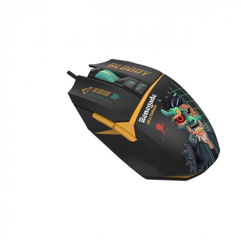 Компьютерная мышка проводная A4Tech Bloody W63 Max RGB Renegade Midnight (26712171) - фото 6