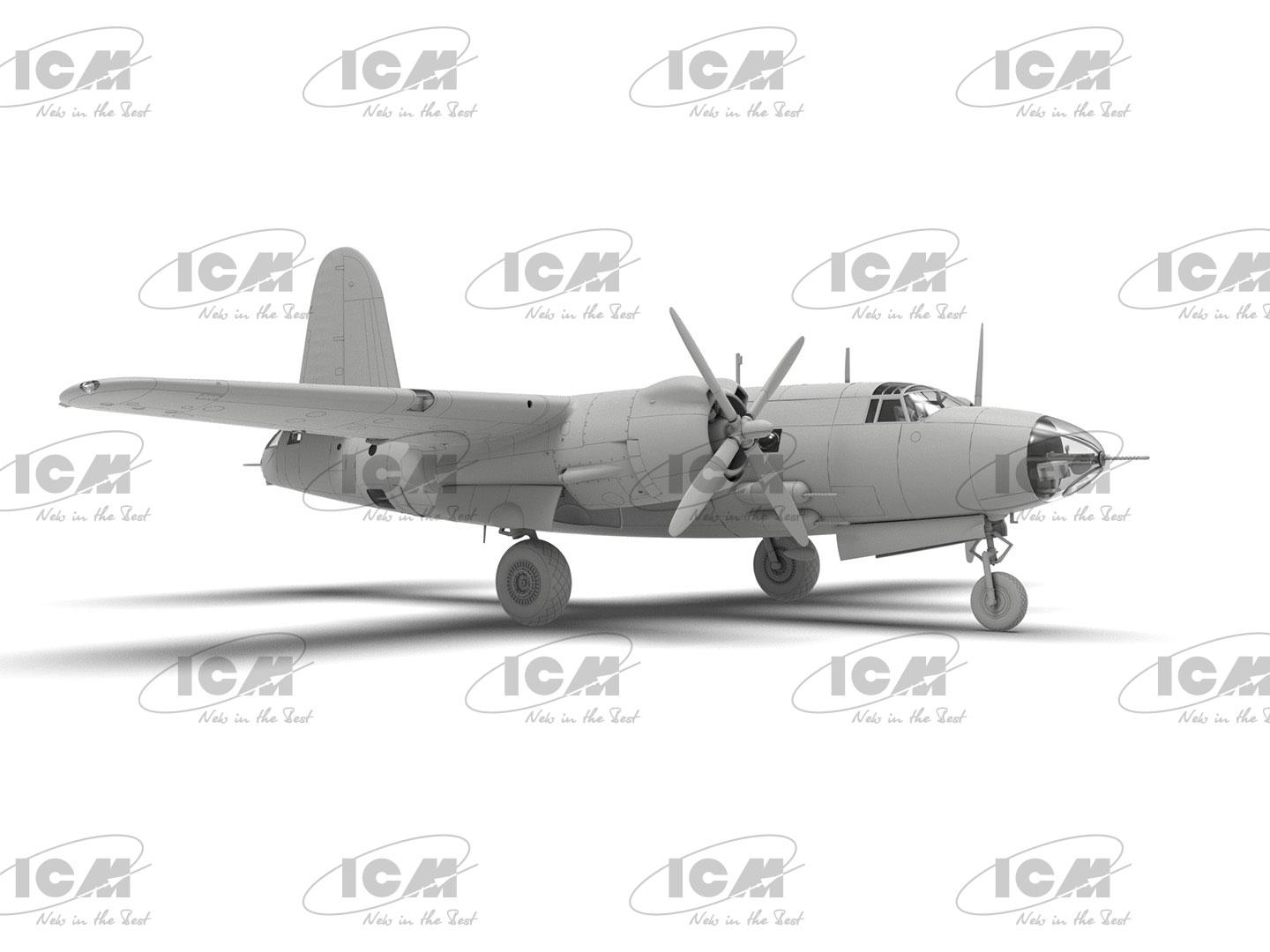 Сборная модель ICM B-26F Marauder Американский бомбардировщик 2 СВ (48325) - фото 4 Сборная модель ICM B-26F Marauder Американский бомбардировщик 2 СВ (48325) - фото 4