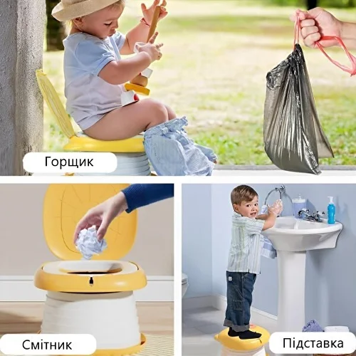 Горшок портативный детский (C01225) - фото 3 Горшок портативный детский (C01225) - фото 3