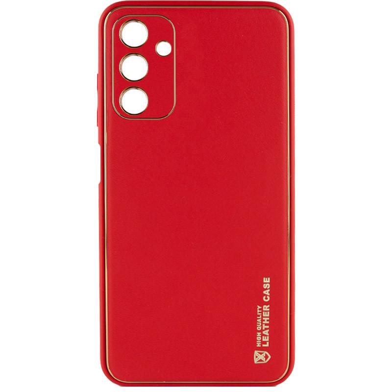 Противоударный Кожаный Чехол Xshield для Samsung Galaxy A05s Красный / Red