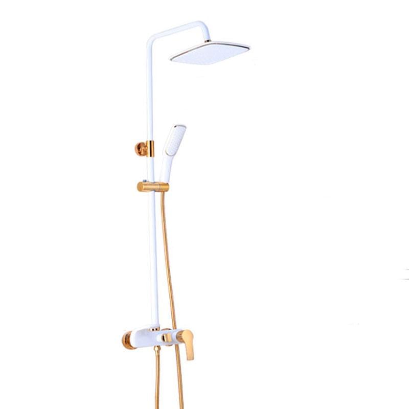 Душевая колонна Art Design 80013WG Белый/Золотой