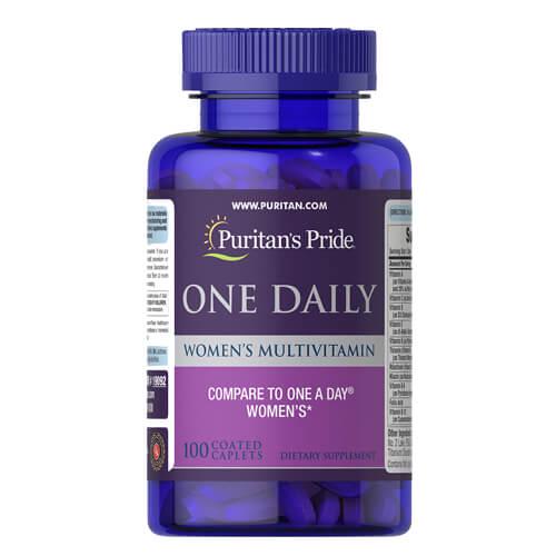 Витамины для женщин Puritan's Pride One Daily Women`s Multivitamin 100 caplets (19092)