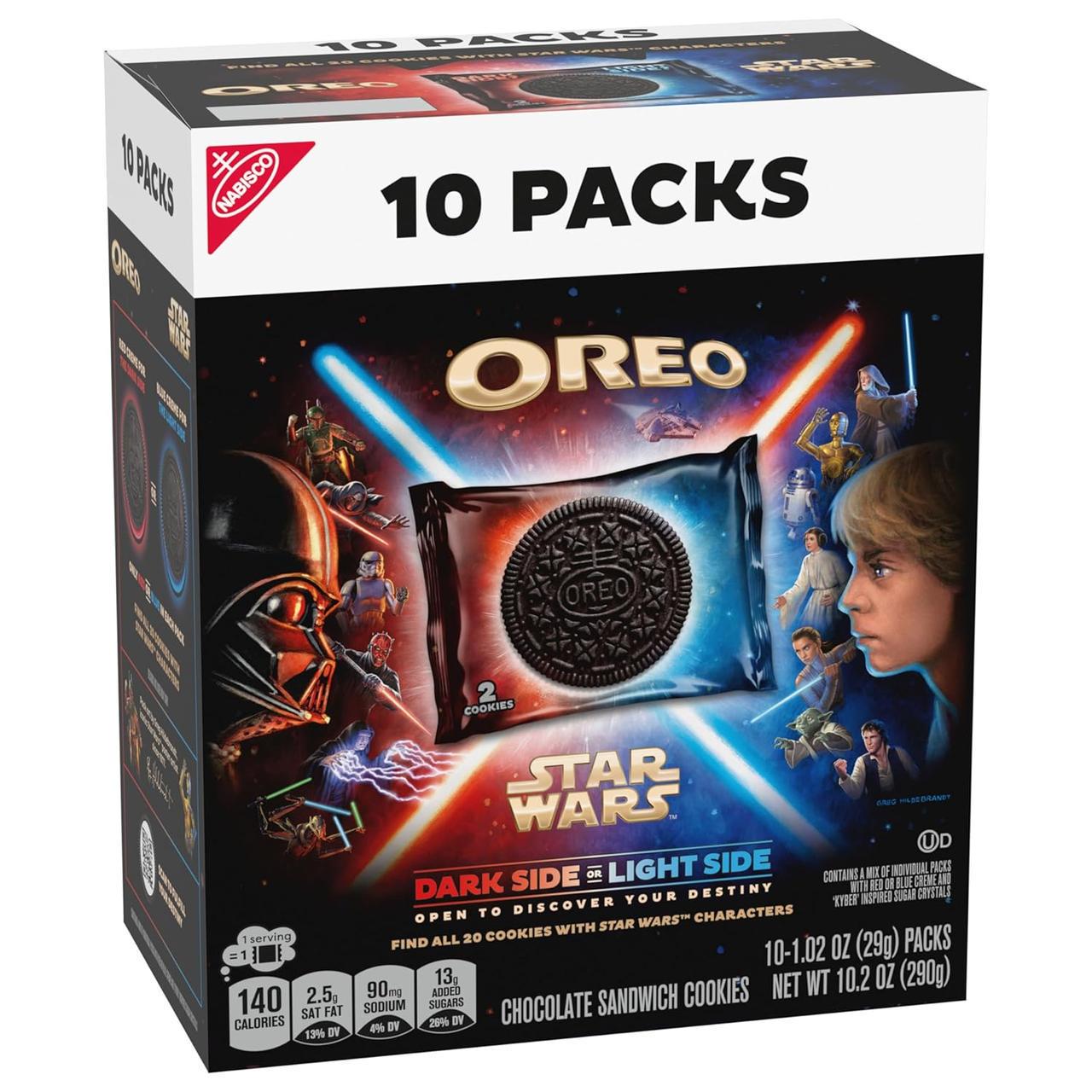 Печенье OREO STAR WARS Cookies Special Edition 10 упаковок 290 г (2327060035)