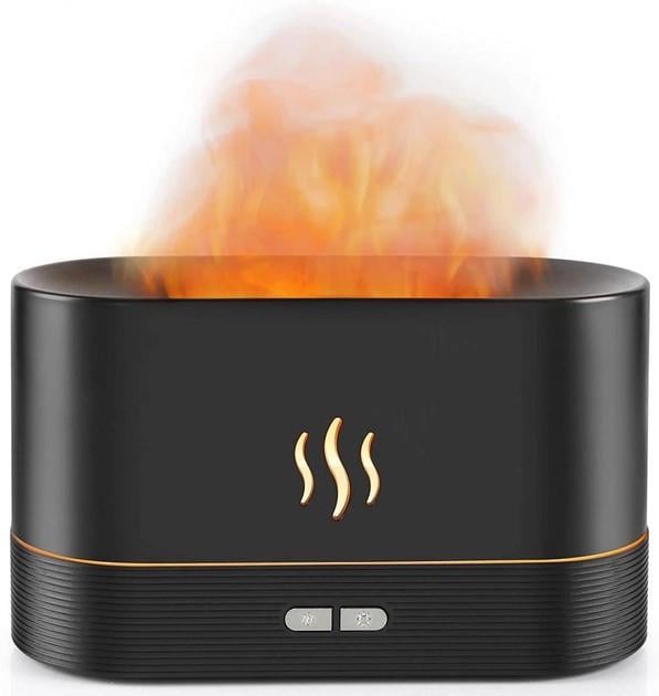 Зволожувач повітря з ефектом полум'я Flame Aroma Diffuser 4,5 Вт 180 мл (8438) - фото 2 Зволожувач повітря з ефектом полум'я Flame Aroma Diffuser 4,5 Вт 180 мл (8438) - фото 2
