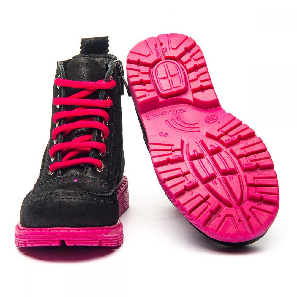 Ботинки для девочек The Leo 1337 р. 33 21,5 см Черный - фото 5 Ботинки для девочек The Leo 1337 р. 33 21,5 см Черный - фото 5