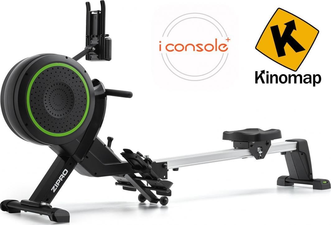 Веслувальний тренажер повітряно-магнітний Zipro Dash Чорний (416395) - фото 2 Веслувальний тренажер повітряно-магнітний Zipro Dash Чорний (416395) - фото 2