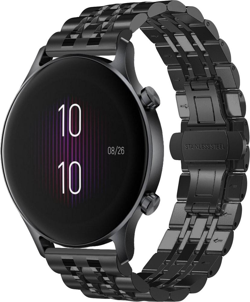 Браслет металлический Spinye для Haylou LS04 (RS3) Black (28963-2B)