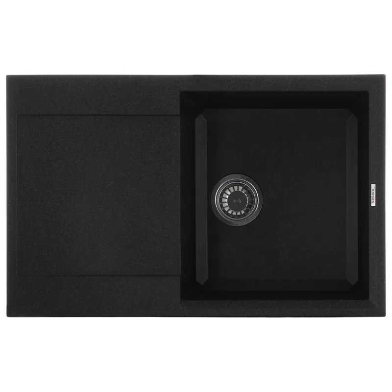Мойка кухонная Zerix ZS-7950S-13 780х495х200 мм Графит (ZX4585)